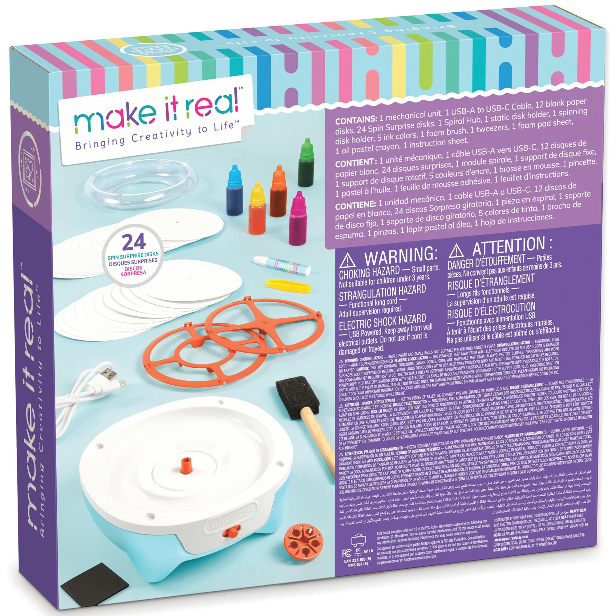 MIR: Spin Art Innovation Station