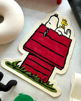 Rug PEANUTS Dog House 4 x 5ft