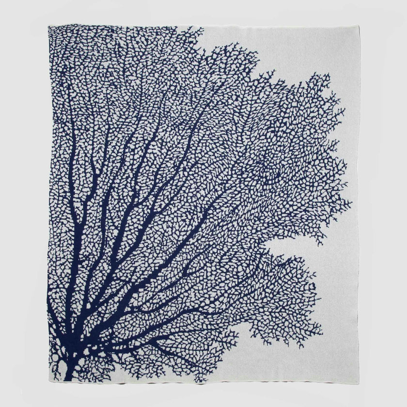 Coral Fan Throw