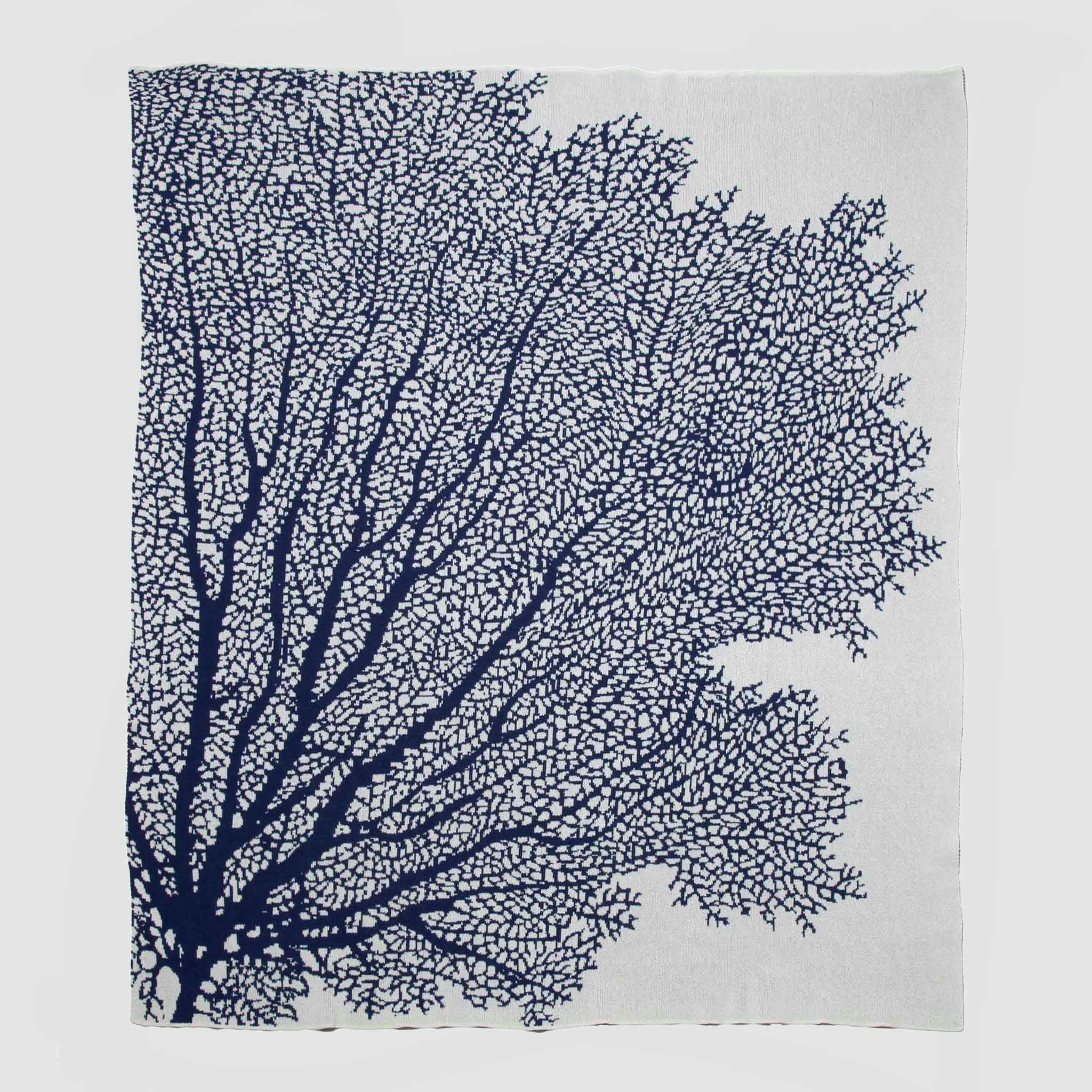 Coral Fan Throw