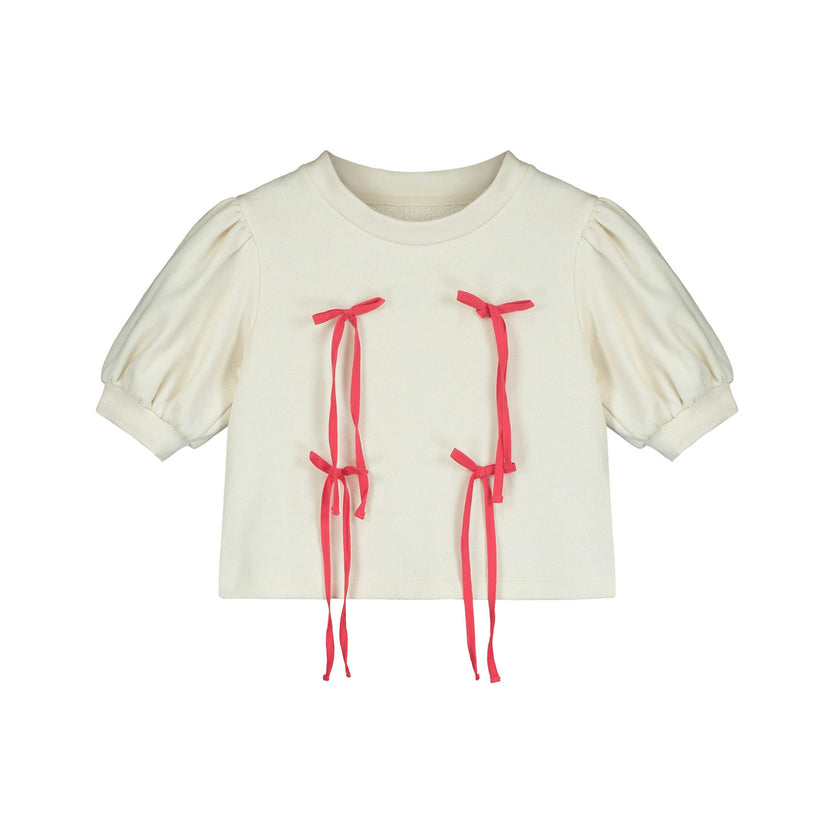 Cream Balloon Sweatshirt