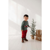 Raglan Sweatshirt Christmas Dogs