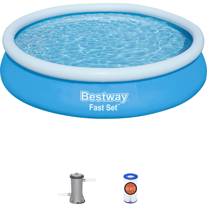 Fast Set: Pool Set - Blue 12' x 30"
