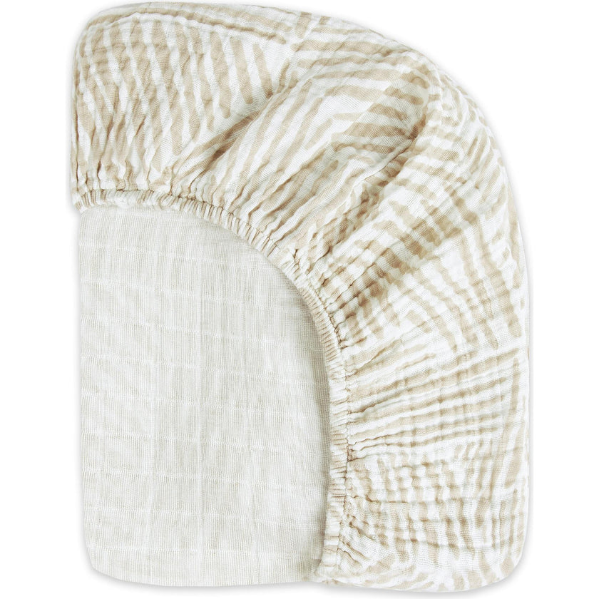 Organic Muslin Cotton Crib Sheet