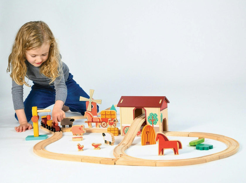 Farmyard Train Set