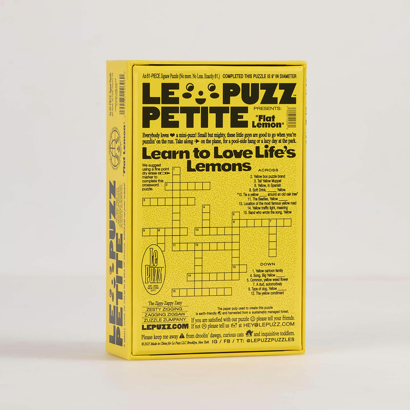 Flat Lemon Puzzle