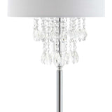 Abigail 61" Crystal / Metal LED Floor Lamp