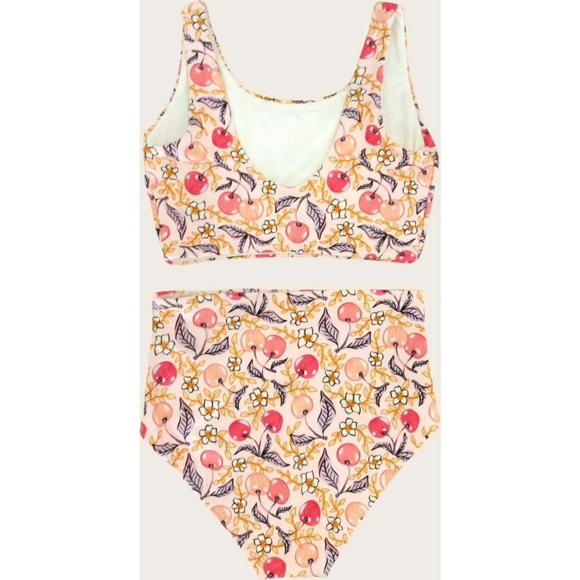Santine Cherry Two Piece Tank