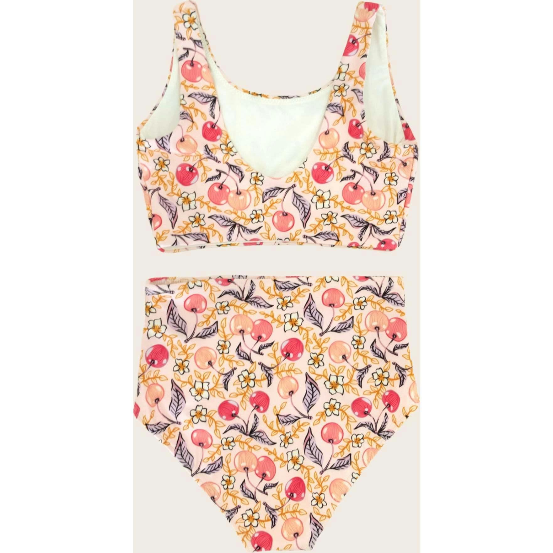 Santine Cherry Two Piece Tank