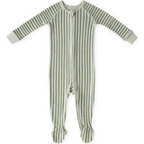 Ribbed Baby Sleeper, Green