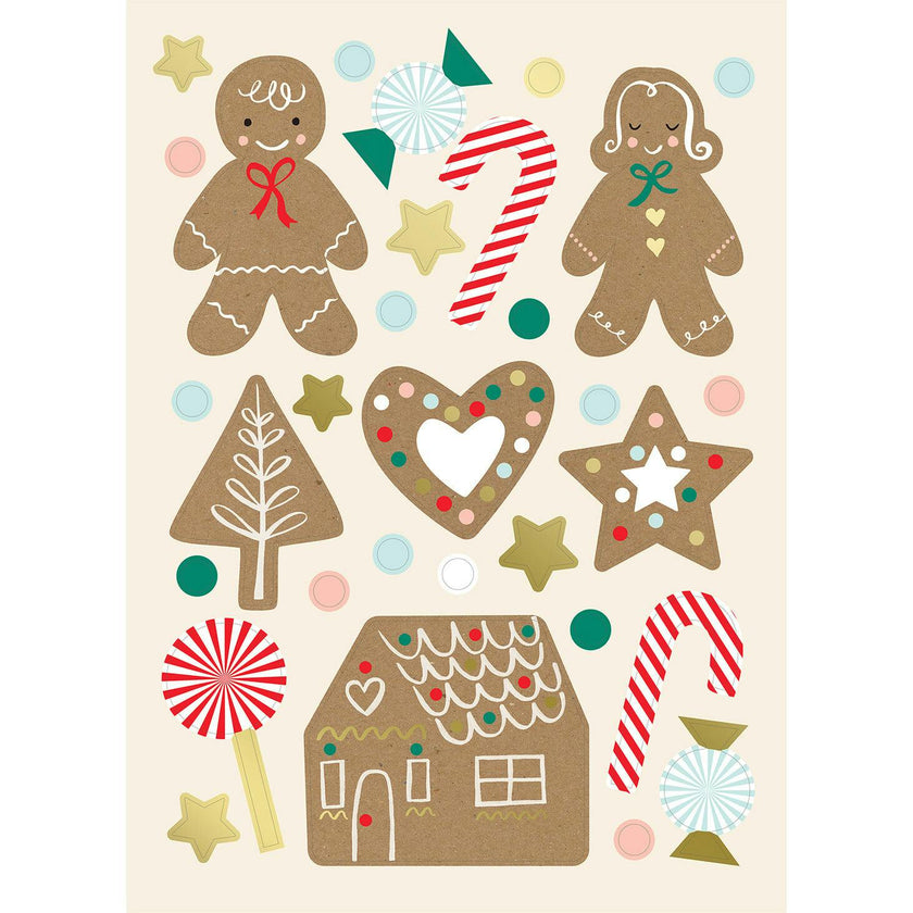 Gingerbread Christmas Eve Suitcase