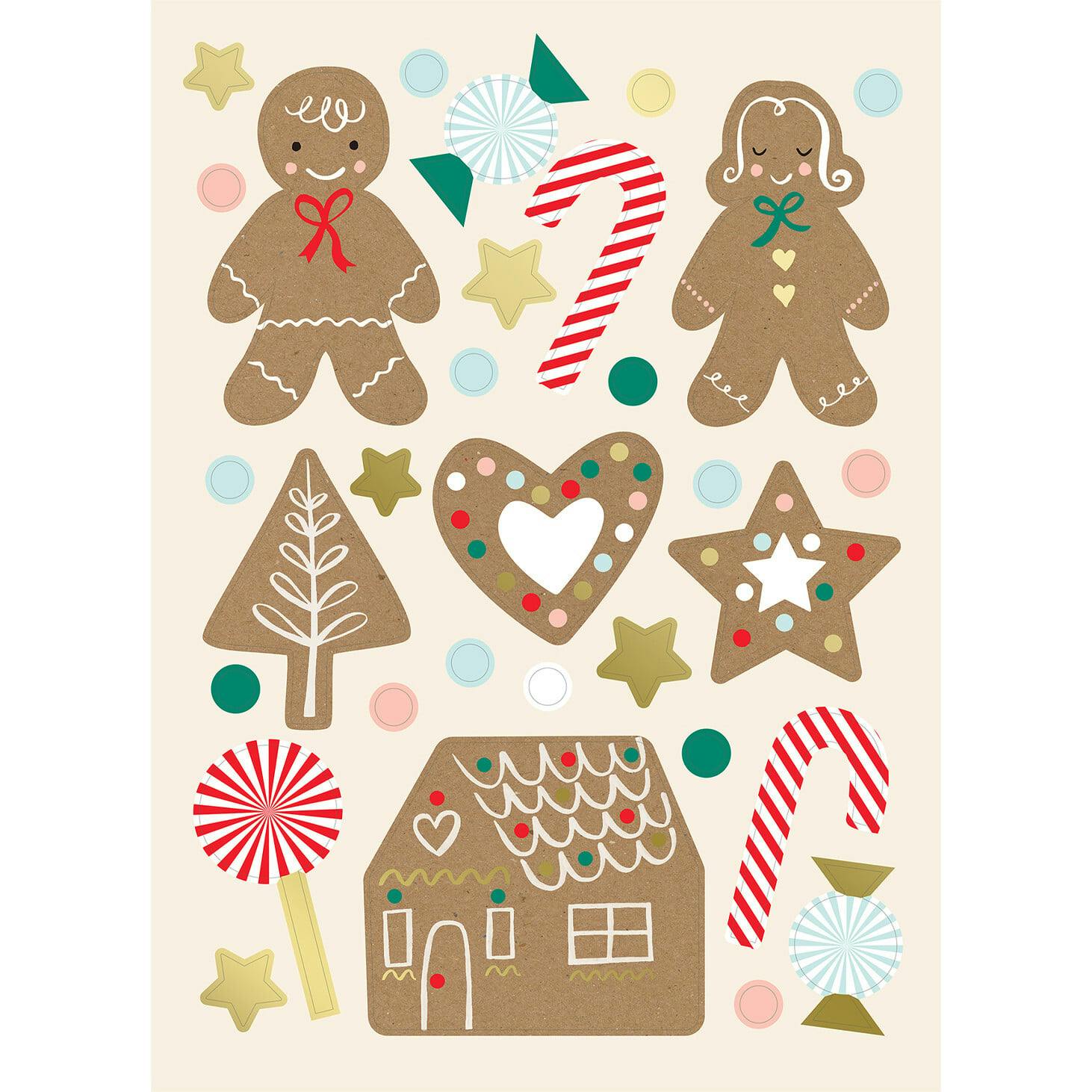 Gingerbread Christmas Eve Suitcase