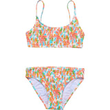 Hawaiian Luau Sustainable Shirred Bikini