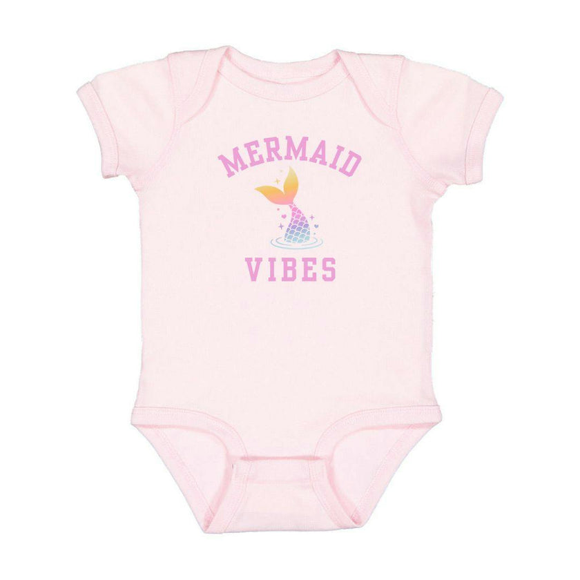 Mermaid Vibes Short Sleeve Bodysuit