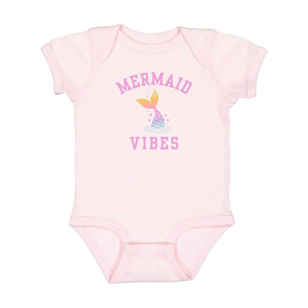 Mermaid Vibes Short Sleeve Bodysuit