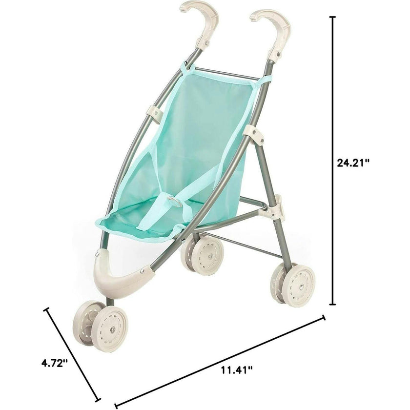Folding Doll Stroller for Dolls up to 15"
