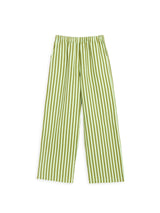 women's linen trousers - ice matcha