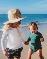 Kids Straw Lifeguard Hat