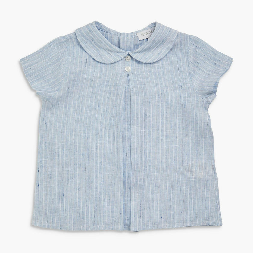 Darius Shirt Sky Blue Stripe