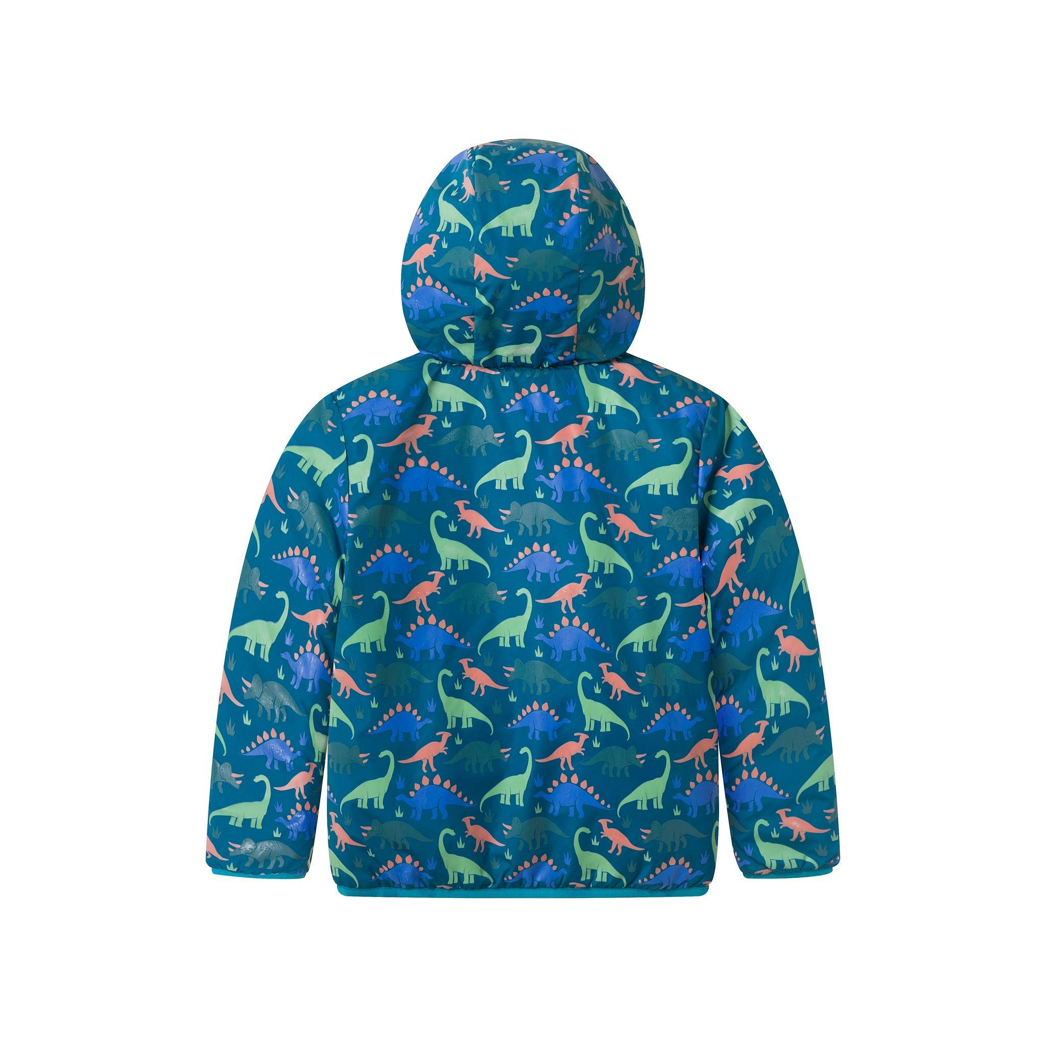 Reversible Color-Changing Puffer Jacket | Dino Adventure