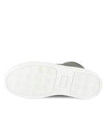 Nubuck Leather Sneaker Boots, Grey