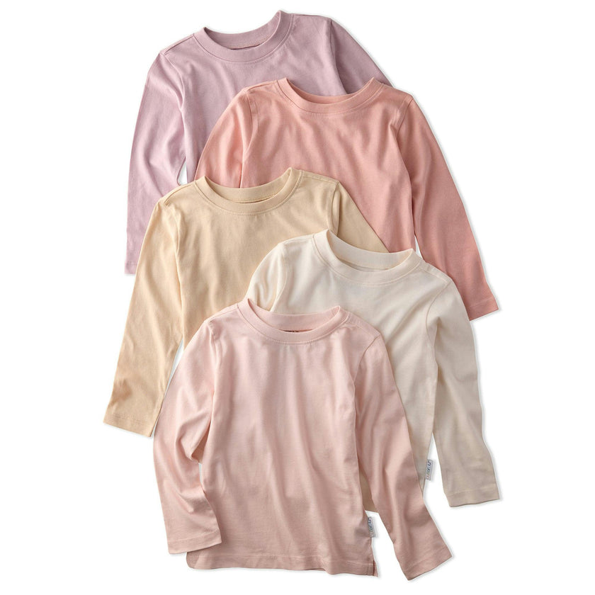 LONDON 5-Pack Toddler Long Sleeve T-Shirts