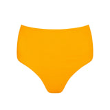women's marigold terry high waisted bikini bottom