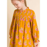 Smocked Long Sleeve Dress