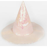 Pink Sequin Witch Hat