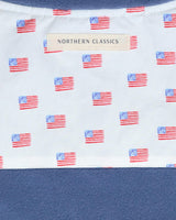 Kids American Flag Fleece Jacket