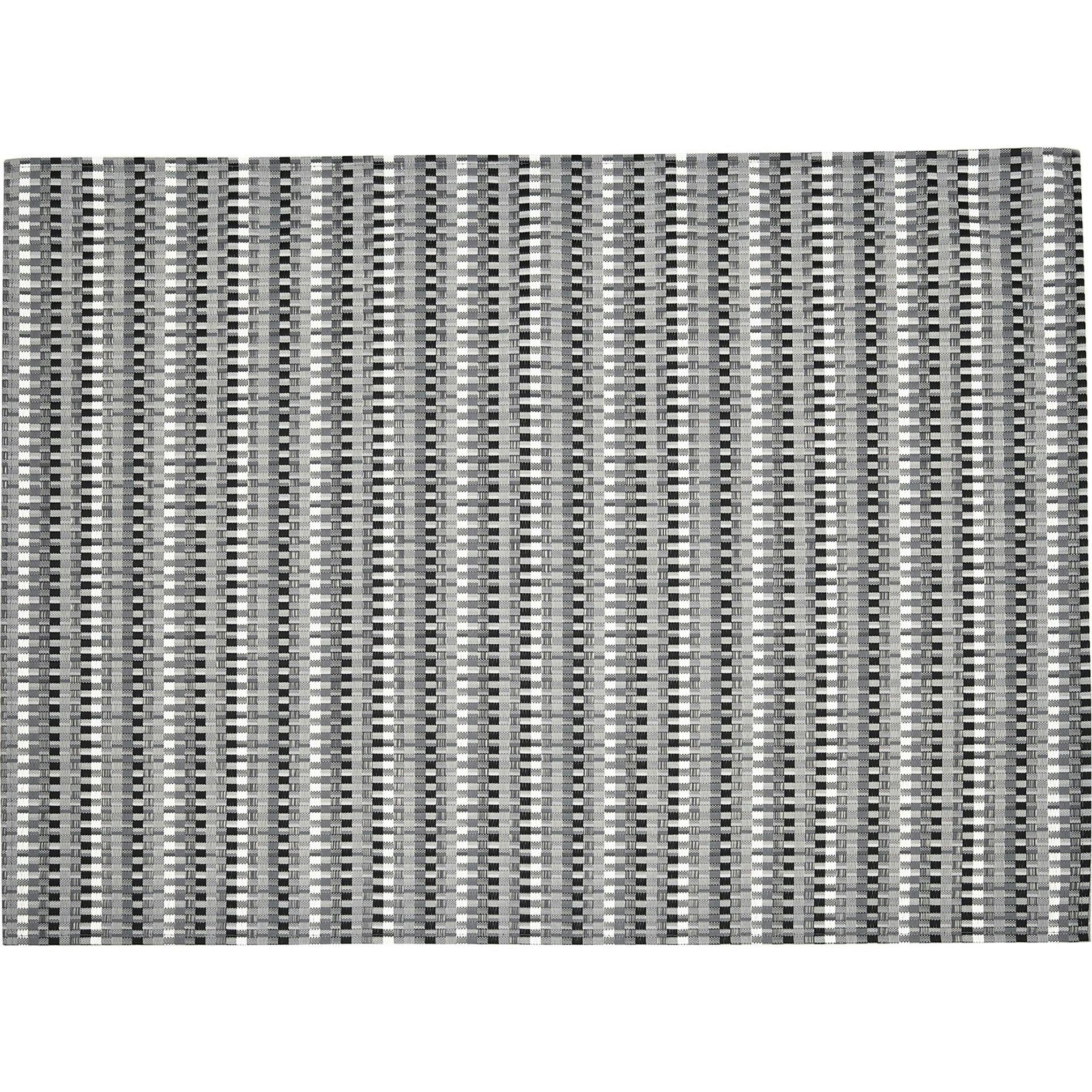 Heddle Floor Mat, Grey