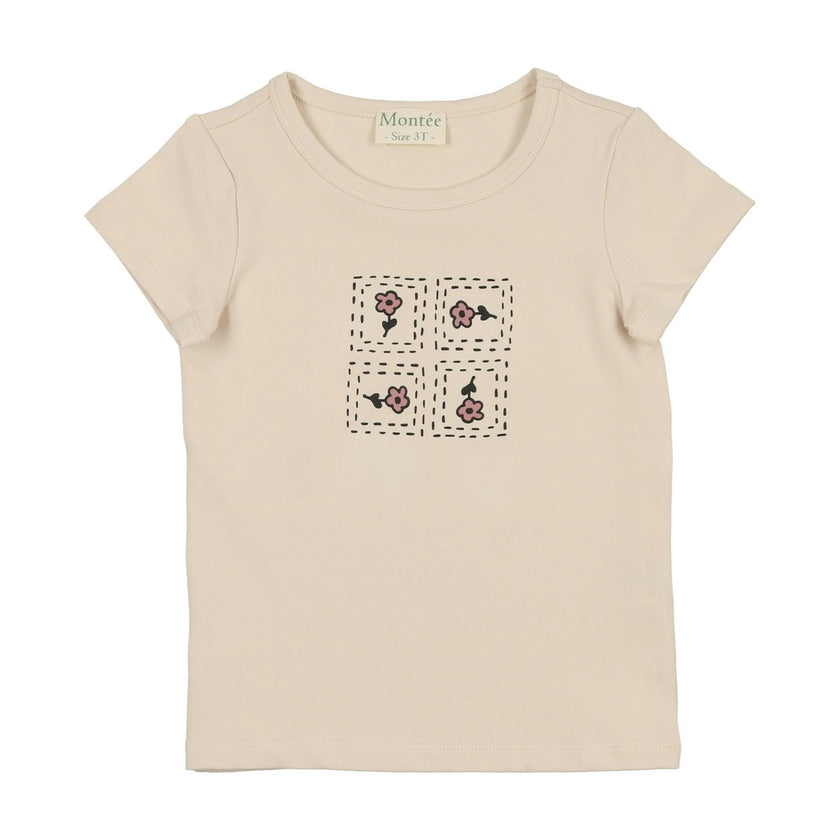 Girls Boxy Belt Bag Short Sleeve Shirt