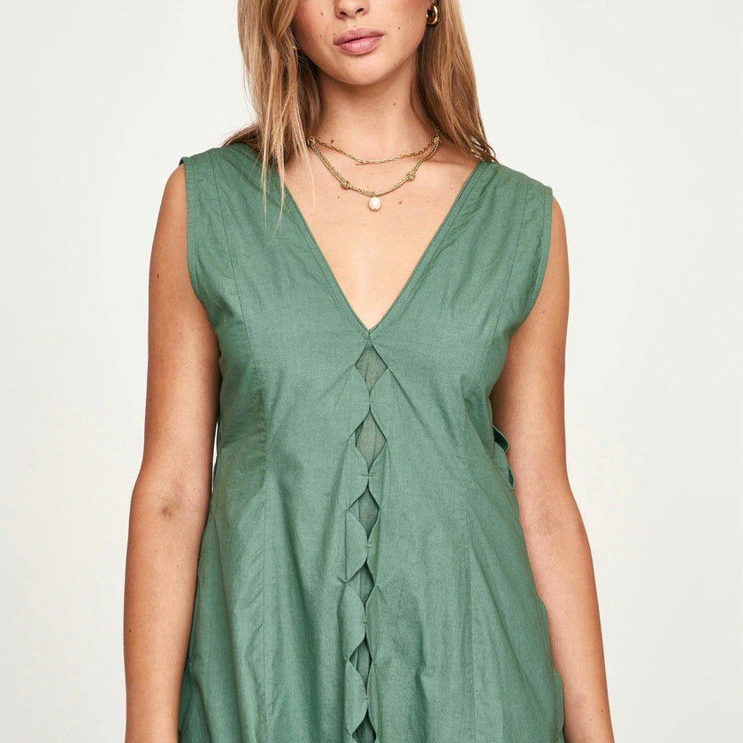 Barcelona Dress in Laurel