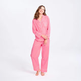 Tennis Sleep Repeat Long Pajama Set