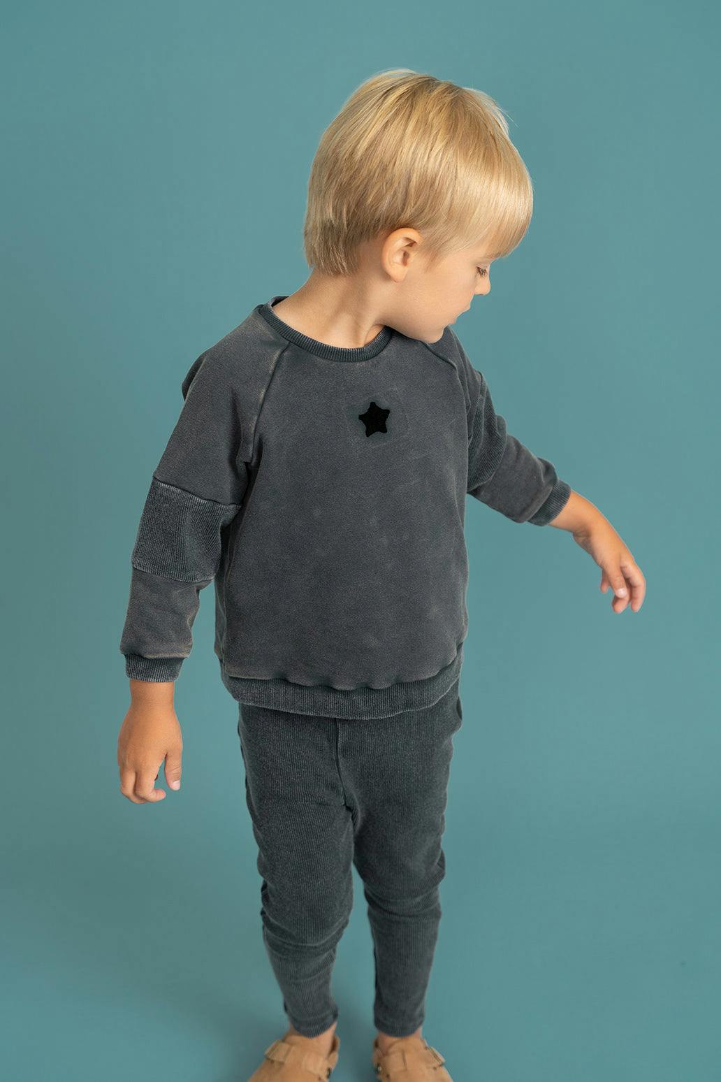 Distressed French Fleece 2Pc Set