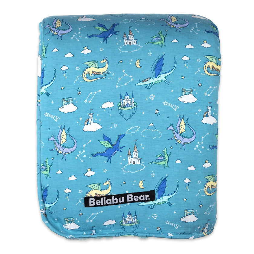 Dragon Dreams Bamboo Sherpa Blanket