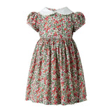 Botanical Frill Front Dress & Bloomers