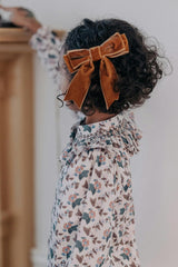 Molly Anne Dress in Woodland Floral in Cream