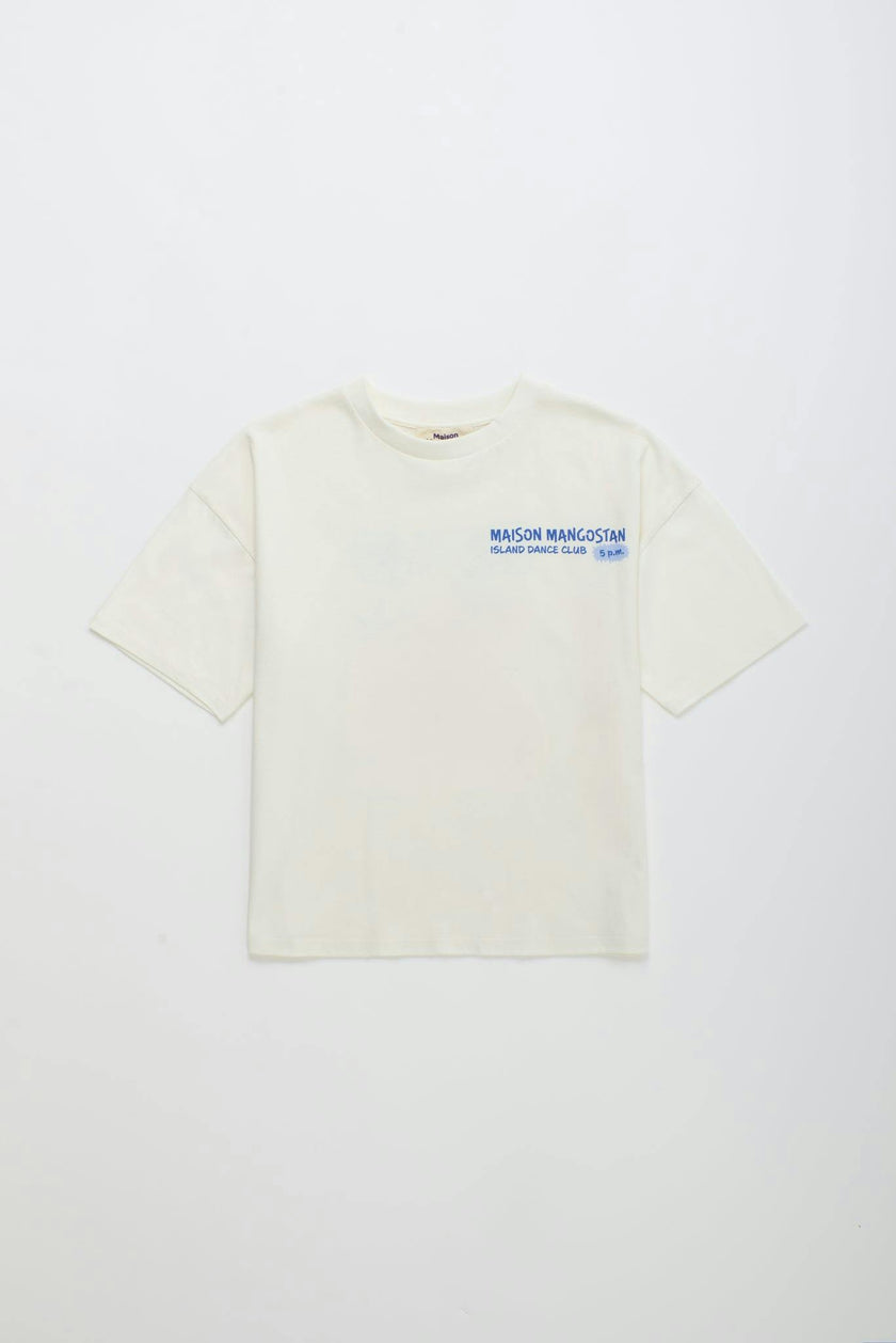HULA T-SHIRT CLOUDY WHITE