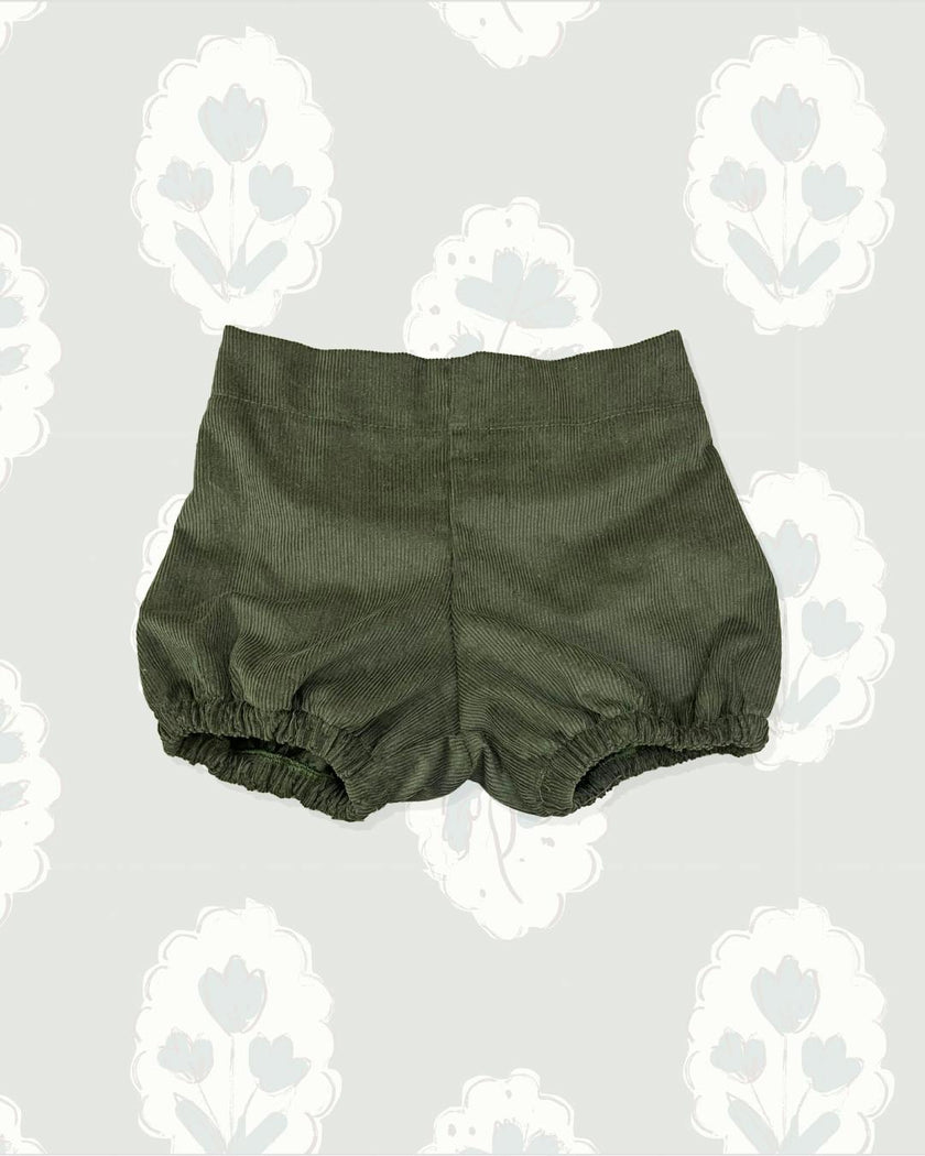 Baby Bloomer in Green Cord