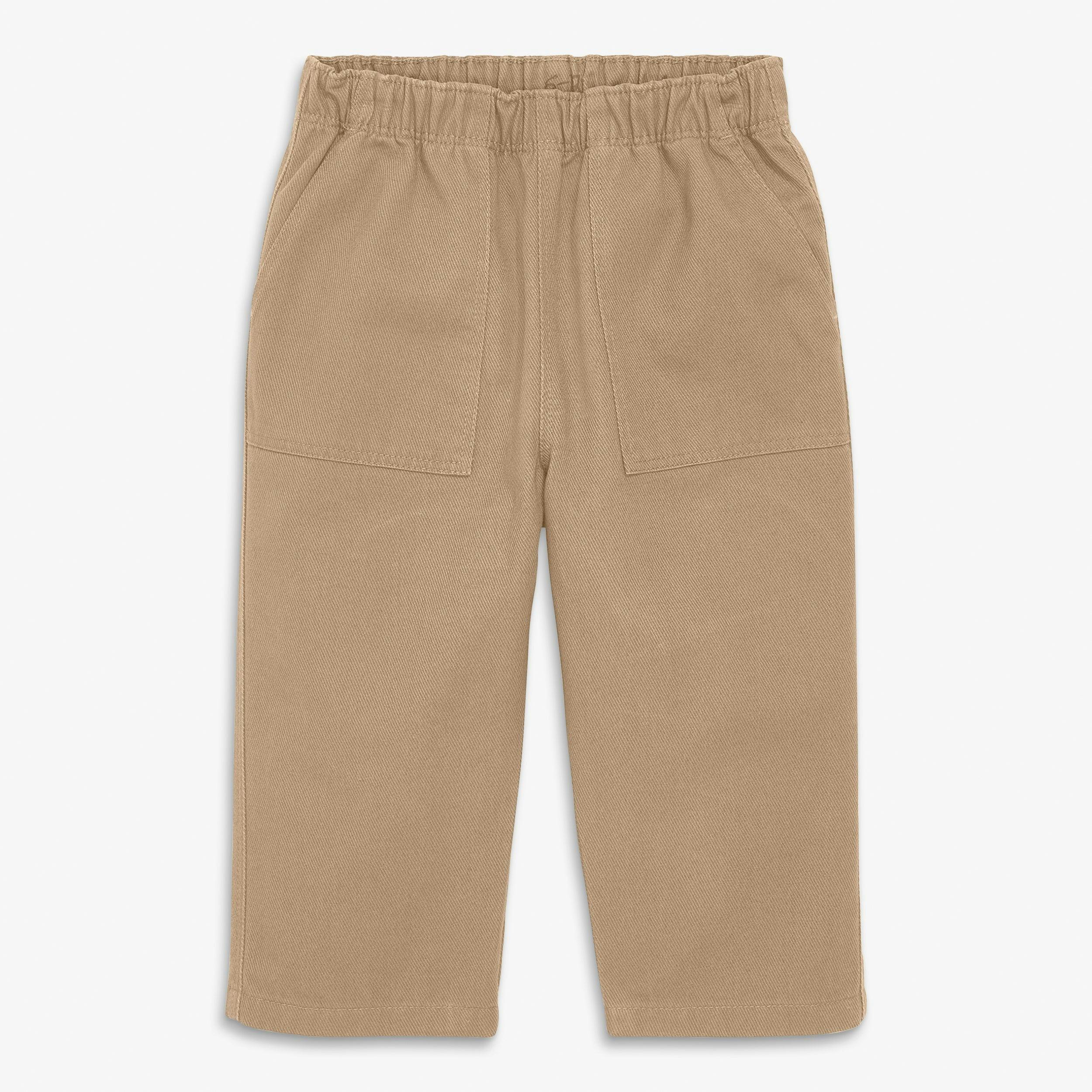 Baby cotton twill pocket pant