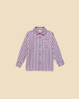 Stripe Button Down in Blue Note Stripe