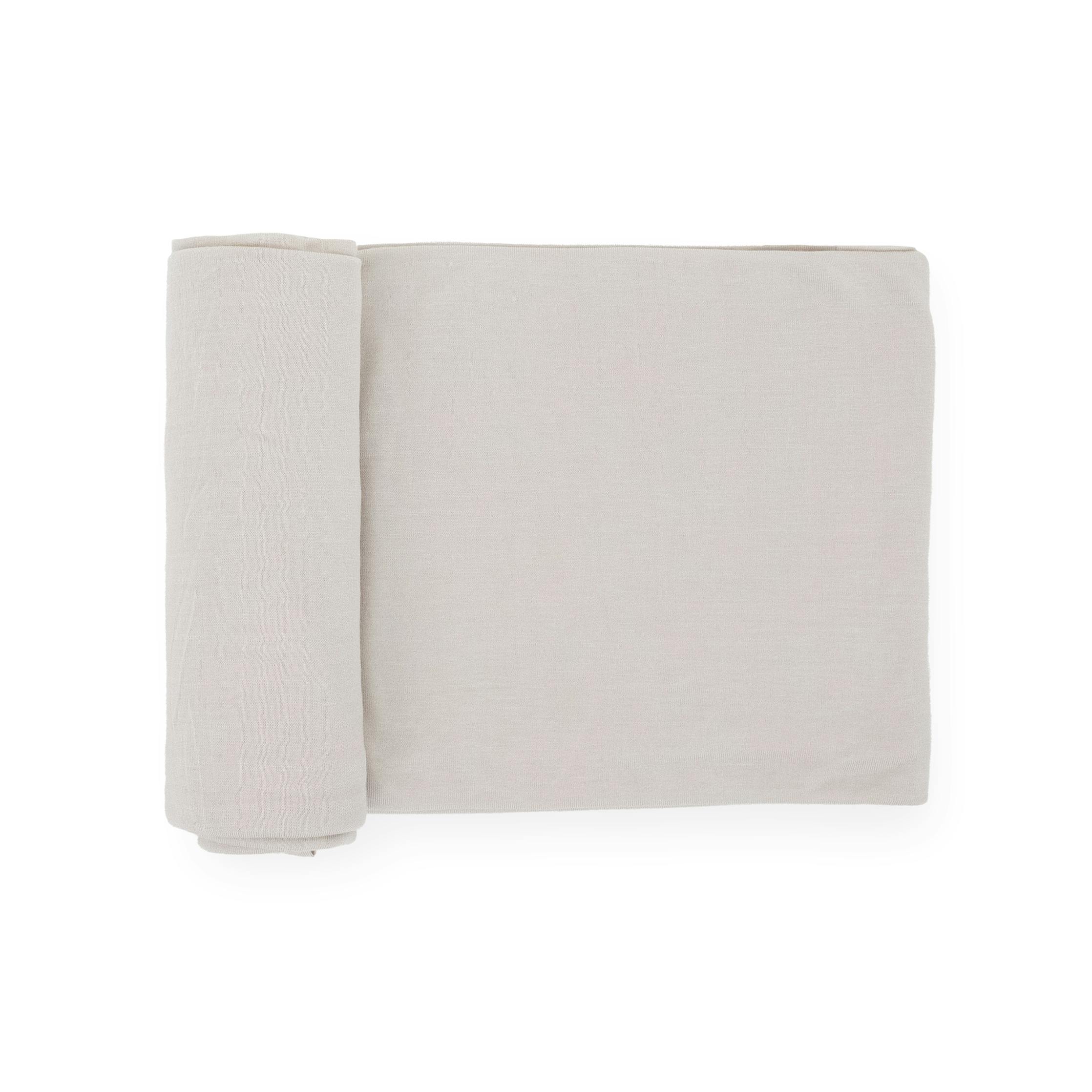 Stretch Knit Swaddle Blanket - Pebble