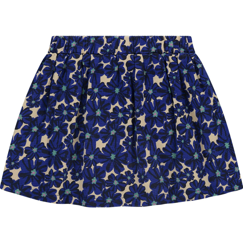 Allover Floral Print Skirt