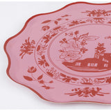 Pink Vintage Botanical Side Plates