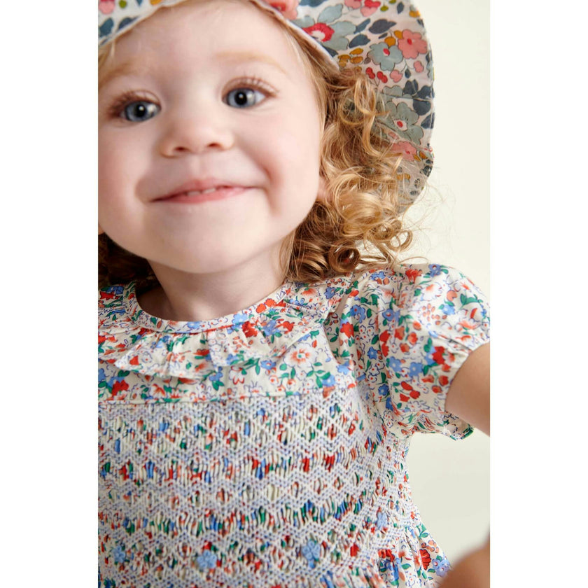 Hand-Smocked Baby Dress Freesia