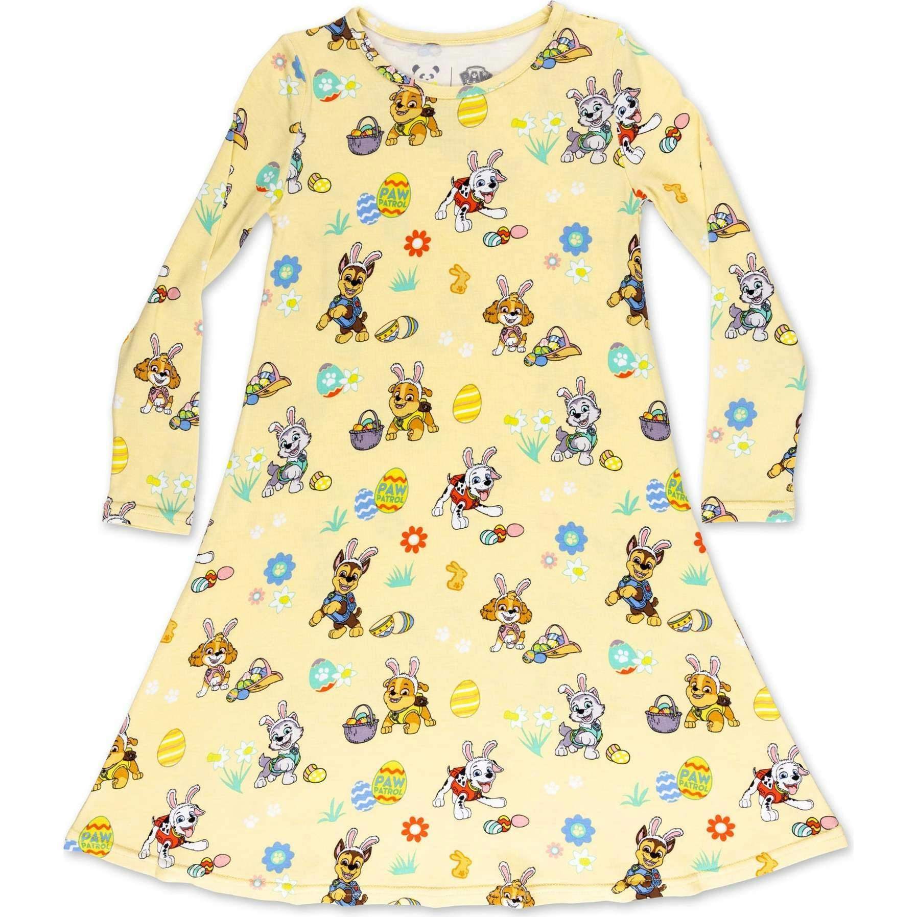 PAW Patrol: Fun Bamboo Girls' Long Sleeve Dress