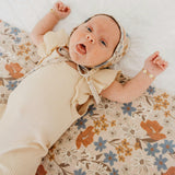 Knit Swaddle Blanket - Eden