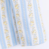 Odalys Floral Stripe - Swaddle Blanket