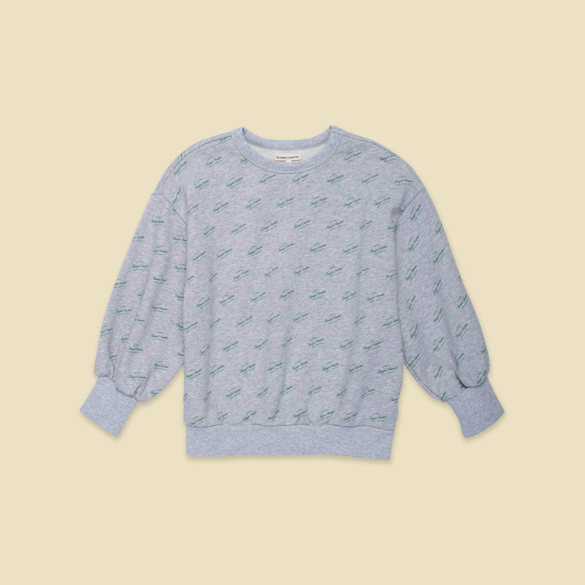 Organic Weekend Sweatshirt in Heather Grey